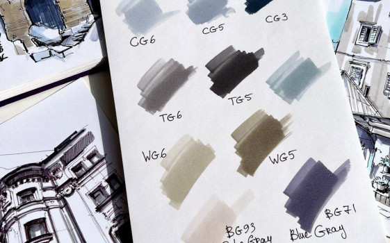 Серая палитра