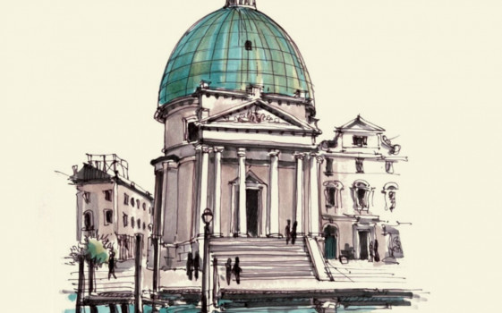 Пошаговка. Церковь Сан-Симеон-Пикколо