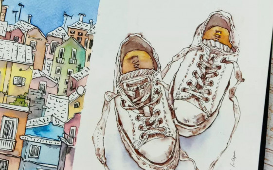 Как передать нужную эмоцию и сделать из чего угодно атмосферную иллюстрацию?