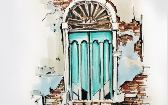 Архитектурные зарисовки. Пошаговый урок