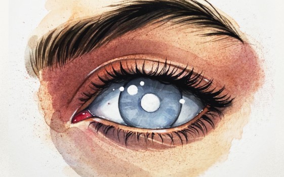 Рисуем глаз с Анастасии Штарк 