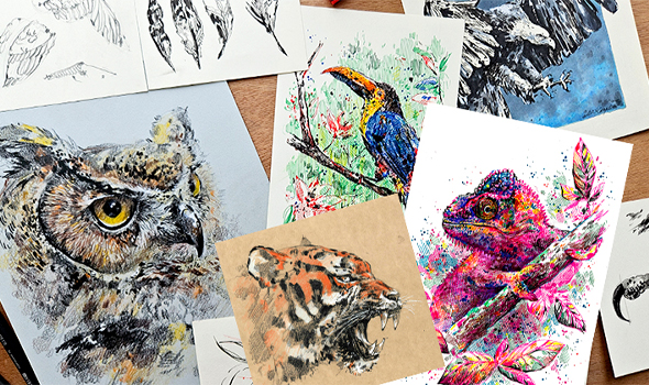 Анималистика. Графика