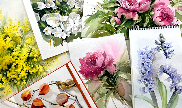 Акварельный год