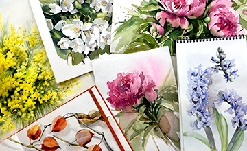 Акварельный год