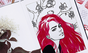 ПОРТРЕТНЫЙ СКЕТЧИНГ: БРАШ-ПЕН