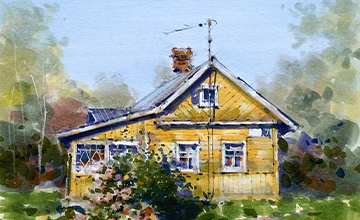 Живопись спиртовыми маркерами. Этюды будней.