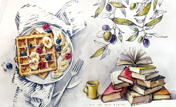 БАЗОВЫЙ КУРС АКВАРЕЛЬНОЙ ИЛЛЮСТРАЦИИ