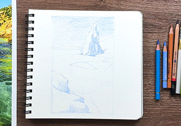 Морская бухта. Построение