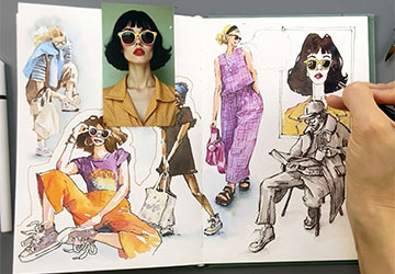 Стилизованный портрет