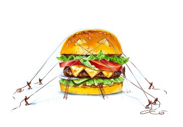 Гамбургер: Итоговая работа