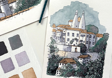 Королевский дворец в Синтре. Цвет