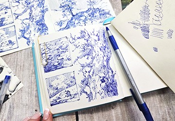 Разворот с деревьями. Часть 2