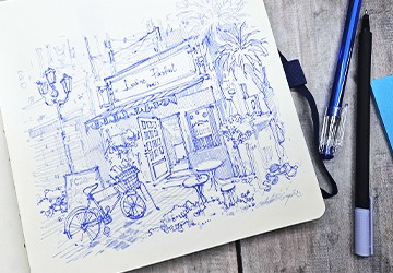 Велосипед у ресторана. Часть 2