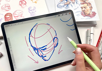 Перспектива в портрете