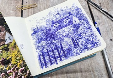 Деревенский домик