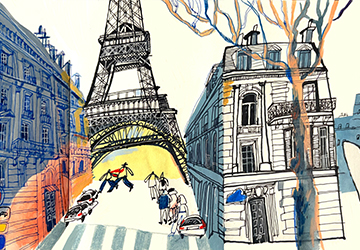 Эйфелева башня. Часть 4 (здание слева) 