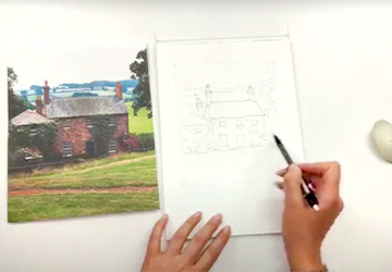 Английский пейзаж. Построение