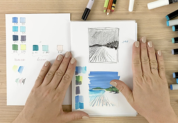 ТРОПИЧЕСКИЕ ФАНТАЗИИ: УПРАЖНЕНИЕ ДЛЯ ПОДБОРА ПАЛИТРЫ