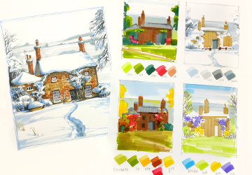 Английский пейзаж. Детализируем