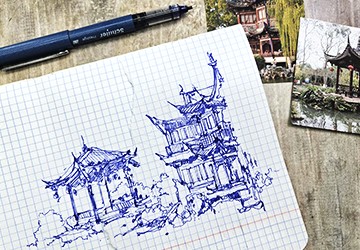 Восточные мотивы. Линейная архитектура