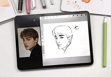 Столкновения стиля и анатомии. Он