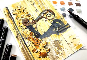 Рисуем тень. Завершение работы