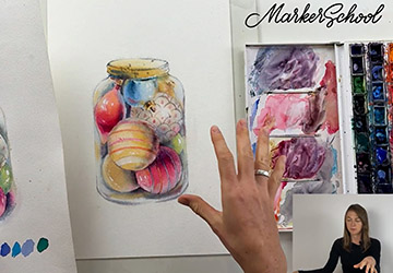 Банка с игрушками. Детали