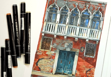 Венецианский фасад. Акценты