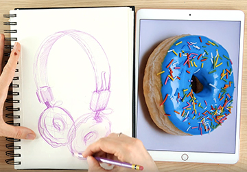 Пончик с наушниками: Конструируем модель наушников