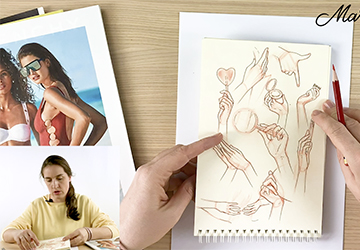 ТЕОРИЯ: КАК ПРОСТО РИСОВАТЬ РУКИ