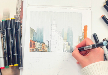 Отражение. Туман