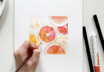 СОЧНЫЙ АПЕЛЬСИН: НАЧАЛО РАБОТЫ С ЦВЕТОМ