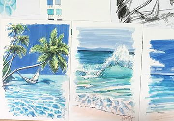 ТРОПИЧЕСКИЕ ФАНТАЗИИ: 10 МИНУТ НА СКЕТЧ