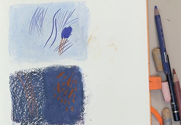 Масляная пастель и карандаши