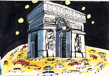 Триумфальная арка. Часть 3 (детали и освещение)