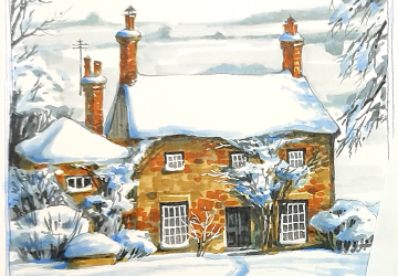 Английский пейзаж. Прорабатываем плановость