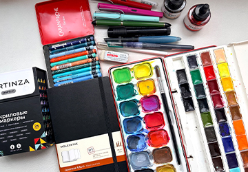 Смешанная техника: материалы для работы