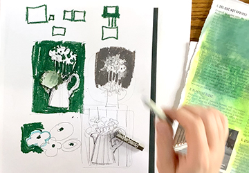 Графин с цветами, часть 2