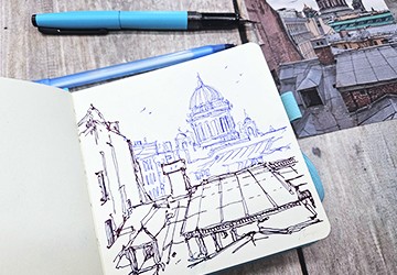 Крыши Санкт-Петербурга