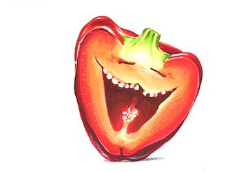 Помидор и перчик: Перчик