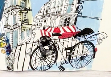 Велосипед на Монмартре. Часть 3 (велосипед)