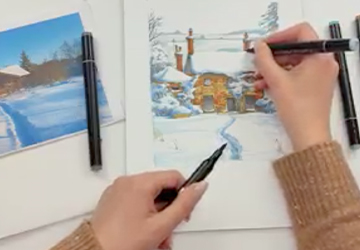 Английский пейзаж. Средний план