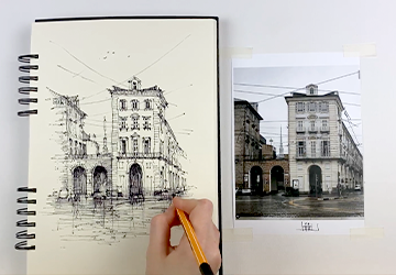 Вид с Piazza Castello