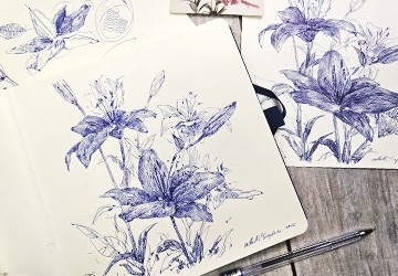 Ботаническая иллюстрация: макроракурс. Часть 2