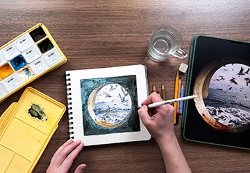 Оформляем фон