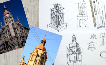 Башня дома городских учреждений в Санкт-Петербурге