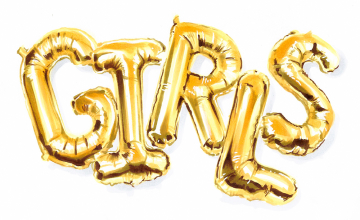 Золотые воздушные шары