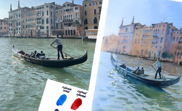 ГОНДОЛЬЕР В ВЕНЕЦИИ