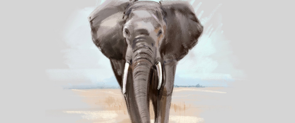 РИСУЕМ СЛОНА. DIGITAL