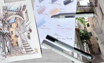 Узкая улочка г. Сперлонга в Италии